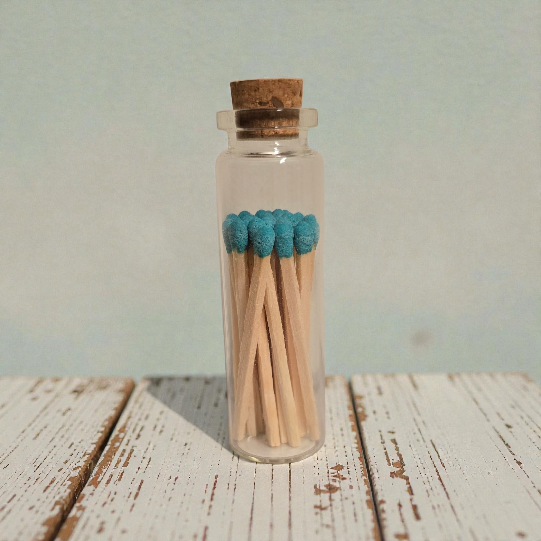 Colored Matches - Teal