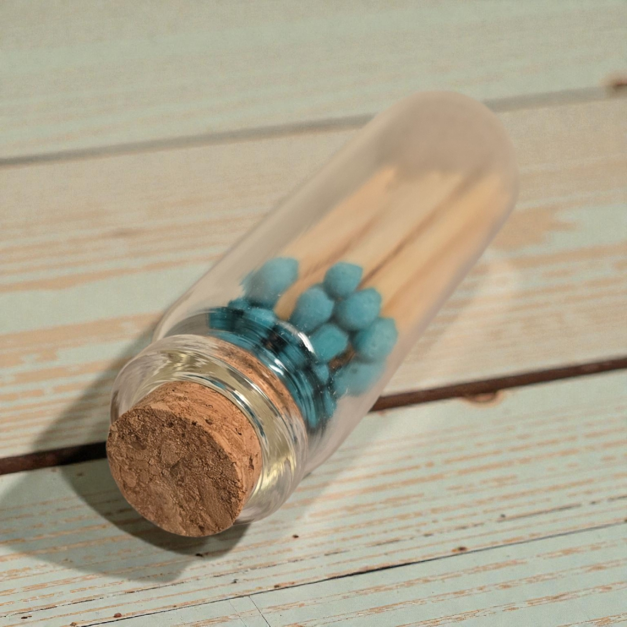 Colored Matches - Teal