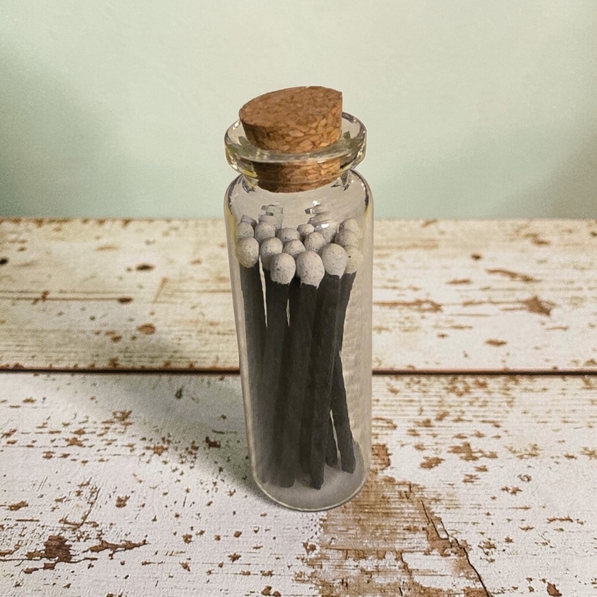 Candle Matches - Black & White