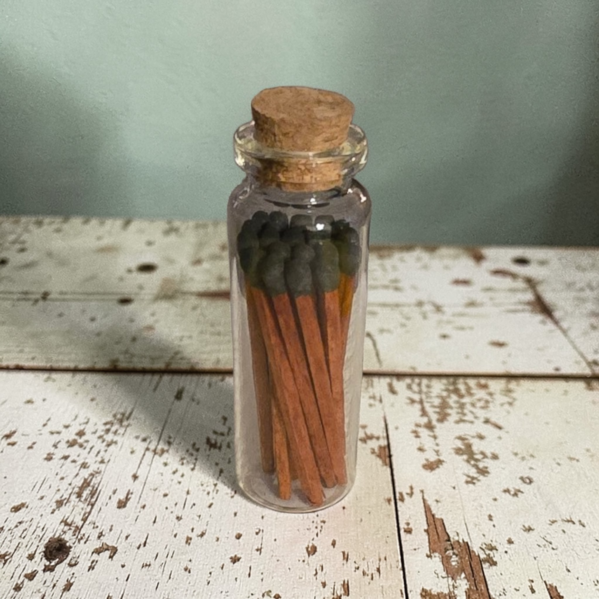 Candle Matches - Black Tip