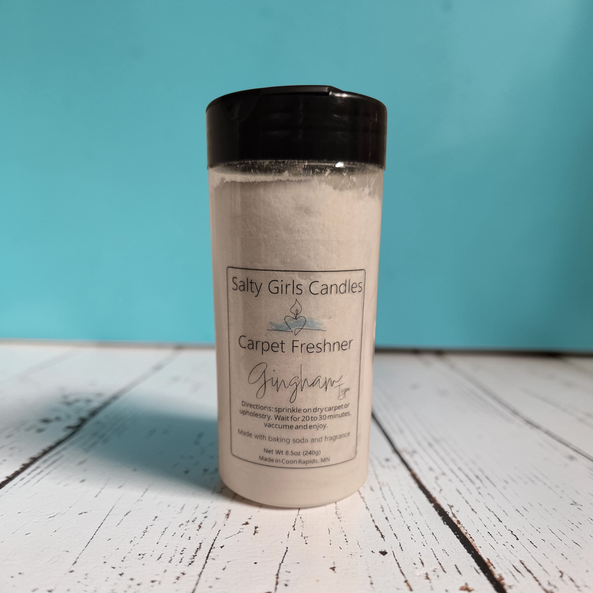 Carpet Freshener & Deodorizer - Gingham Type