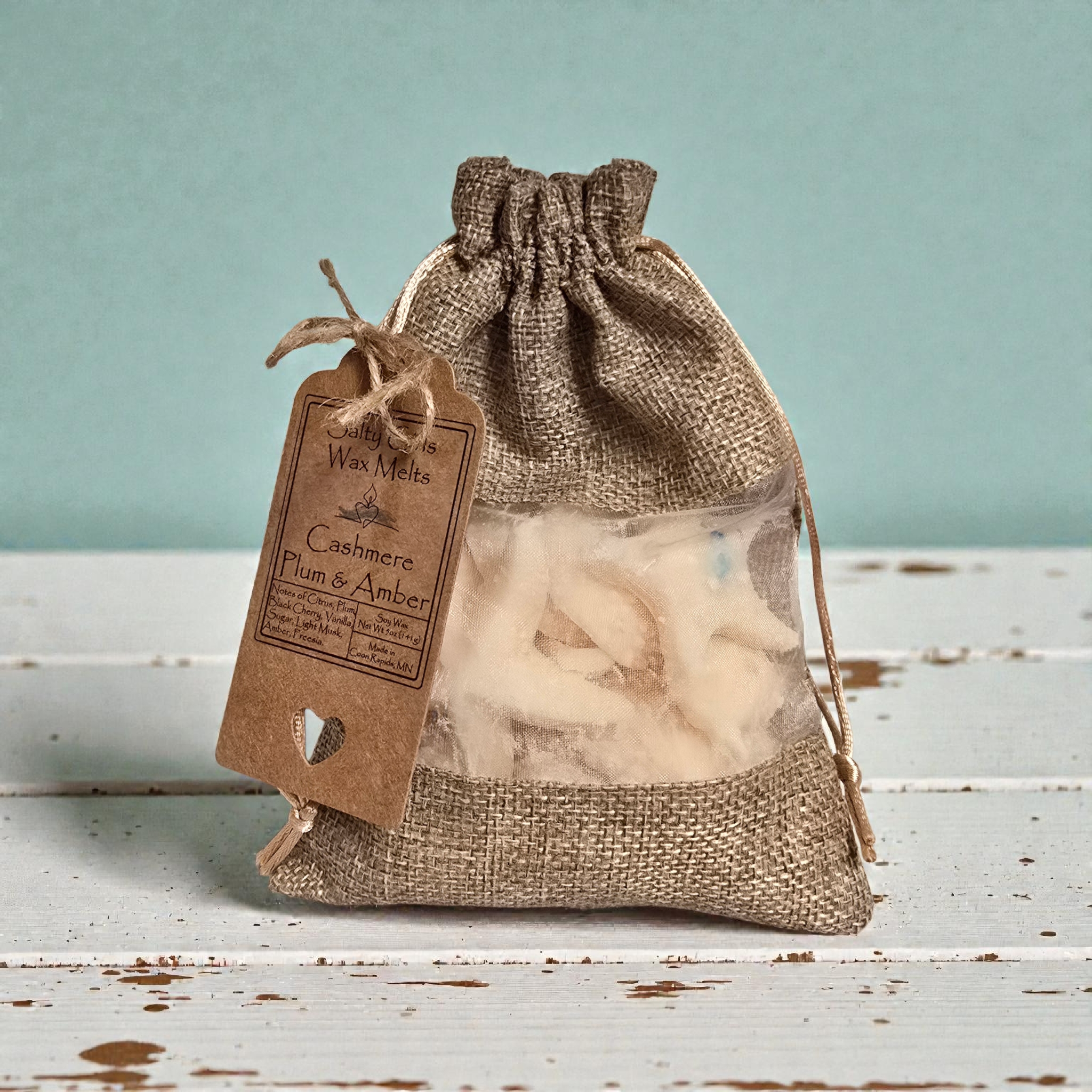 Cashmere Plum and Amber Soy Wax Melts 5oz
